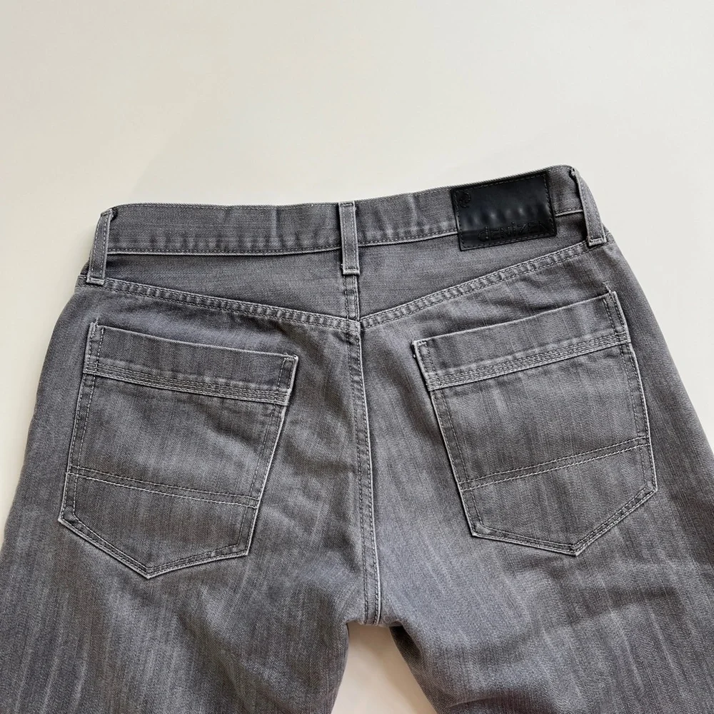 LEVIS DENIZEN 218 SLIM STRAIGHT Grey Denim Jeans - W32 L32 - Men’s - Picture 4 of 8